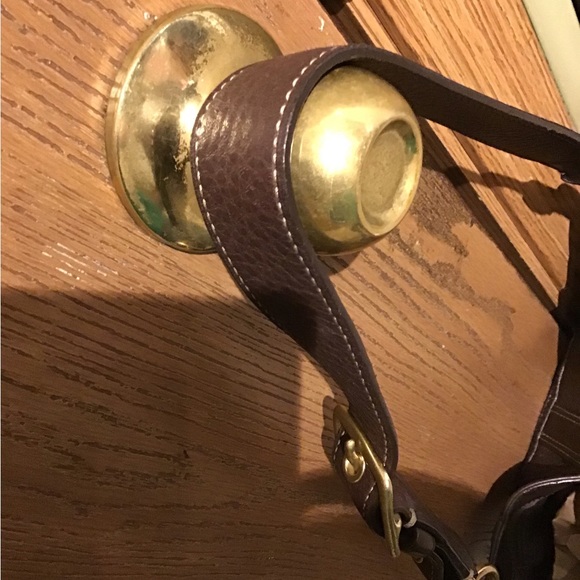 Coach 10210 Hamptons Slim Hobo Shoulder Bag Chocolate Brown Pebbled Leather - Picture 5 of 11